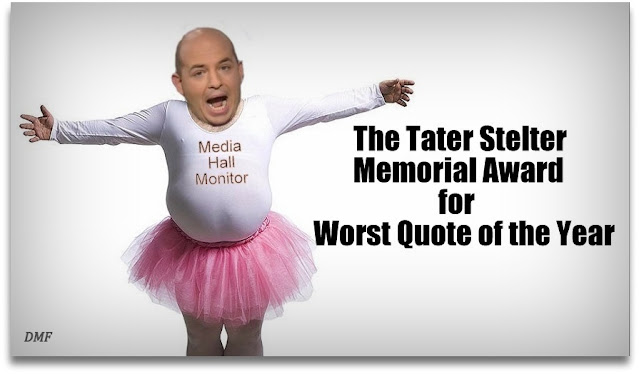 The Brian Stelter Memorial Award for Worst Quote of the Year 2023