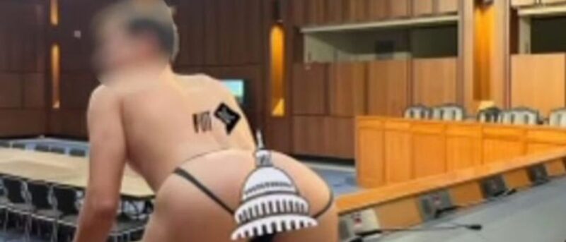 EXCLUSIVE: Senate Staffer Caught Filming Gay Sex Tape In Senate Hearing Room (GRAPHIC)