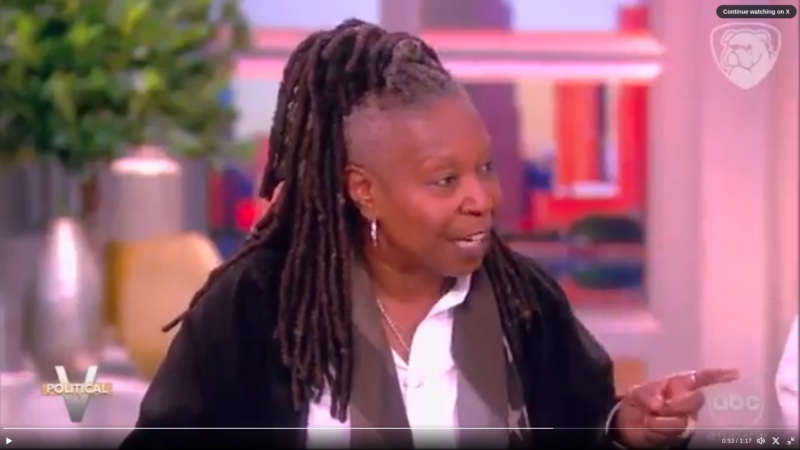 Desperate Whoopi Goldberg Pleads with Liz Cheney to Make Move Against Trump