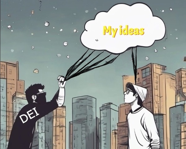 The core purpose of DEI is theft