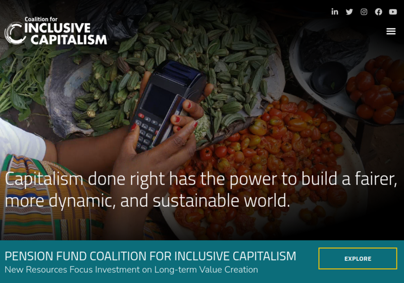 Capitalism done right has the power to build a fairer, more dynamic, and sustainable world.