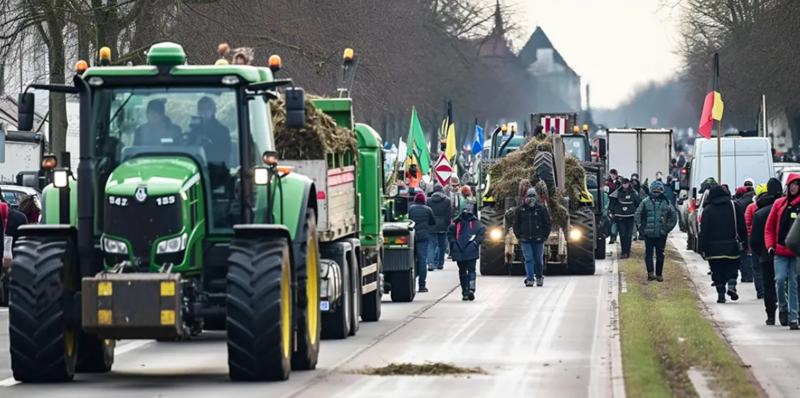 German Farmers Kick Off Massive Protests Against Policy That Could Threaten Their Livelihoods