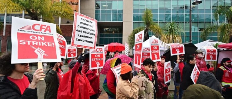 Faculty At Largest University System In US Launch Strike On First Day Of Classes