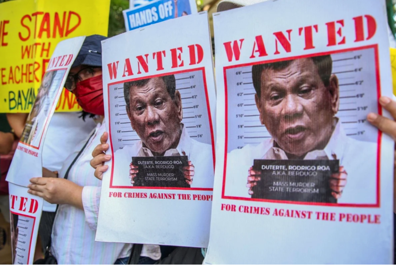 Philippine justice secretary urges ICC to notify DOJ on probe into ex-leader Duterte’s drug war