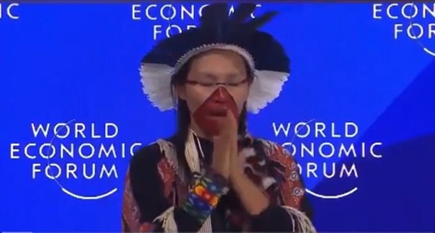 Elon Musk Issues Funny Response After World Economic Forum Hosts Wacky Tribal Ritual on Stage 