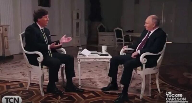 “It Is Clear to the Whole World What Happened” – Vladimir Putin Blames the CIA for the Nord Stream Pipeline Explosion – Tucker Carlson Interview