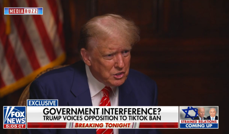 Trump on TikTok: ‘There’s a Danger to Banning it with Freedom of Speech’