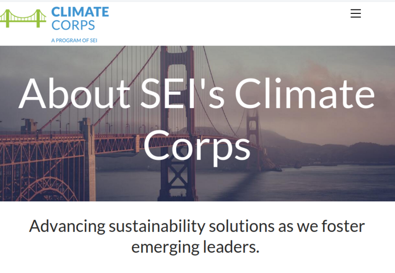 Advancing sustainability solutions as we foster emerging leaders