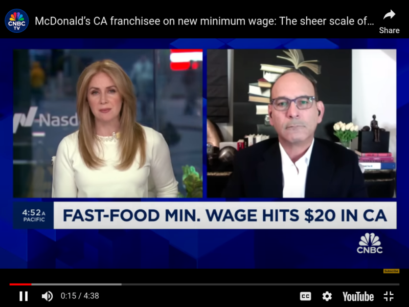 Mass Layoffs Begin At California Fast Food Chains As $20 Minimum Wage Law Takes Effect