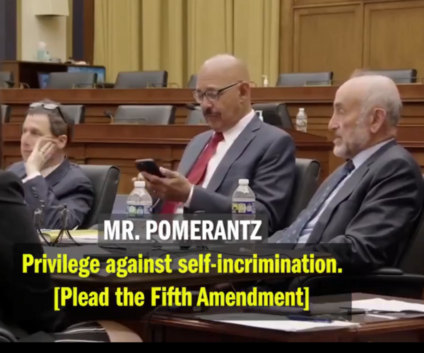 WATCH: Alvin Bragg former prosecutor Mark Pomerantz PLEADS THE FIFTH when asked if he broke the law investigating Trump