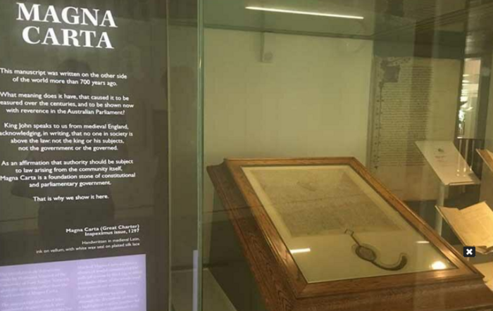 Watch: Just Stop Oil Activists Try To Destroy Case Holding Original Magna Carta